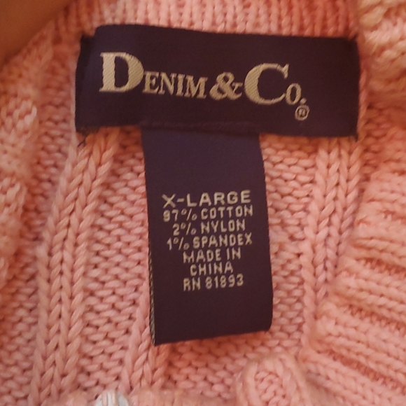 Denim & Co cardigan sweater - Picture 6 of 8
